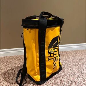 The North Face Yellow Backpack